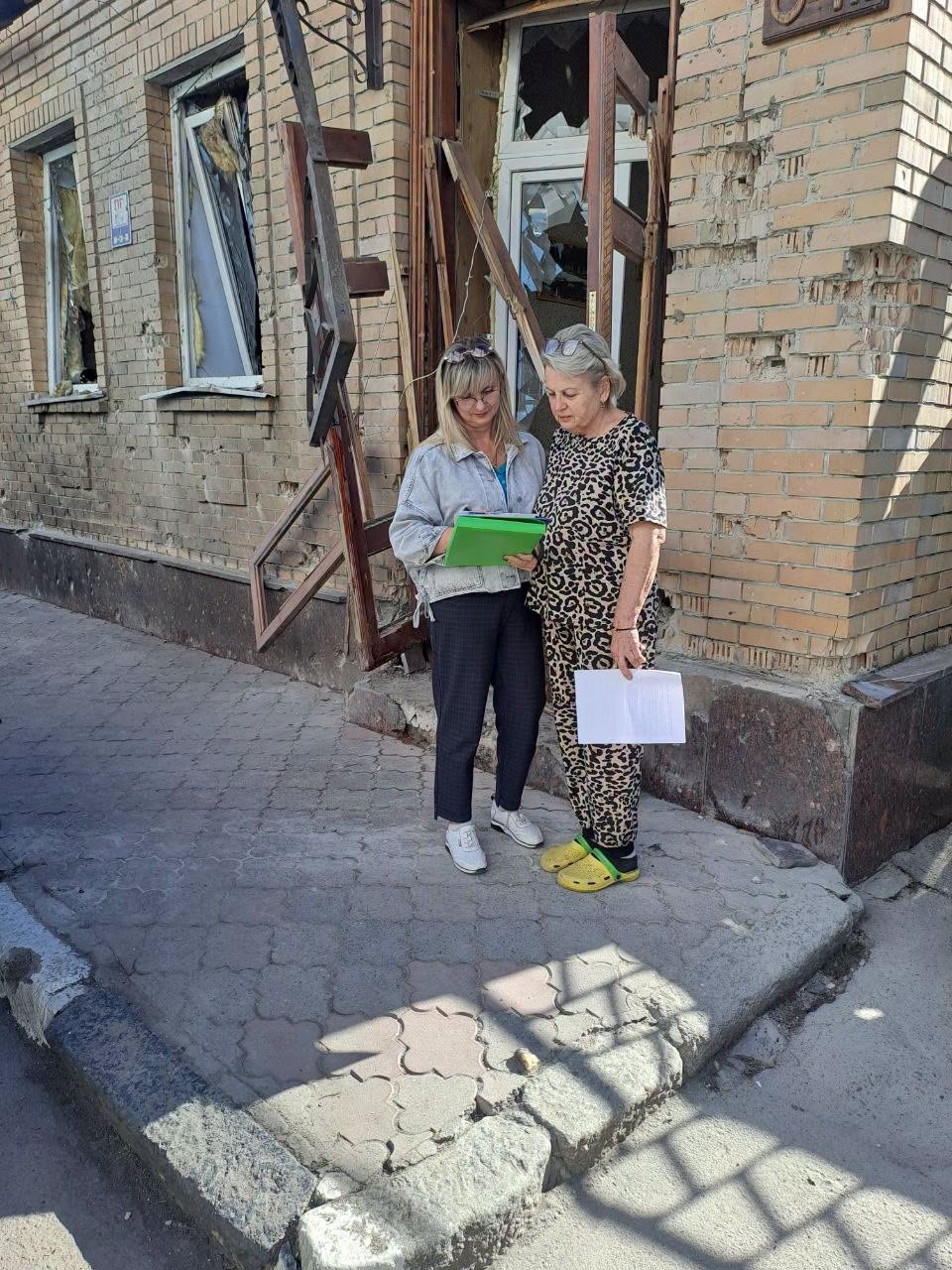 До Кропивницької міської ради надійшло вісім заяв на обстеження пошкоджених від повітряного удару будинків